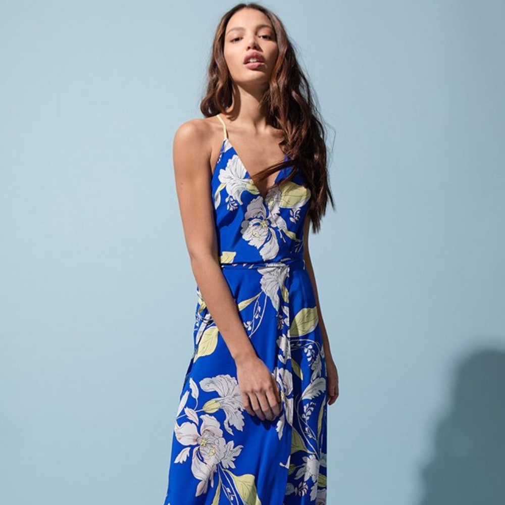 Yumi Kim Rush Hour Silk Maxi Dress